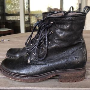 Frye Veronica Combat Boots